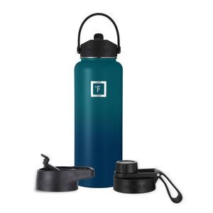IRON FLASK -  40oz Straw Stainless Steel Insulated Wa Multicolored
